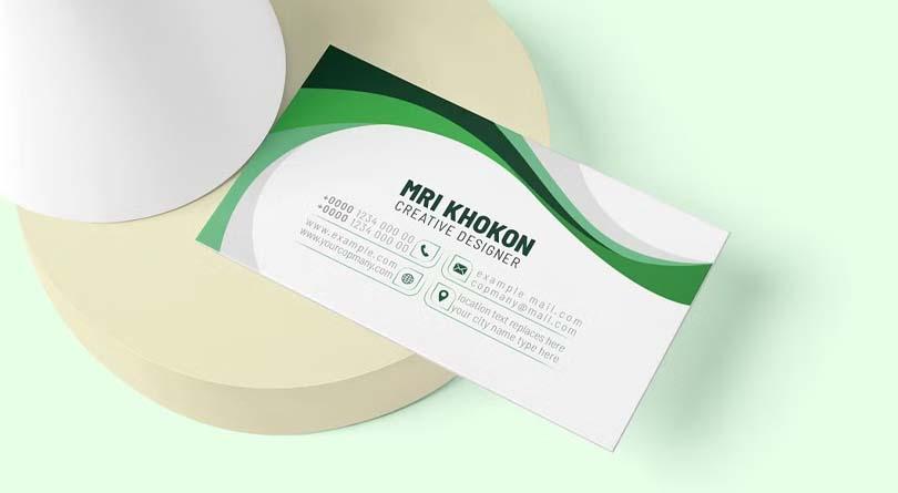 I will design the best modern business card for your premium brand identity